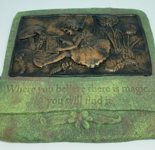 Garden Fairy Gnome Plaque Where You Believe There Is Magic You Will Find It