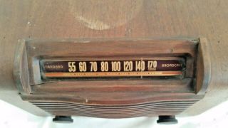 Westinghouse 1941 Model WR - 12X3 Vintage Table Radio 4
