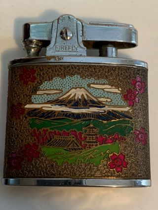 Vintage 1950s Firefly Superlighter - Mount Fuji & Dragon Theme - Look