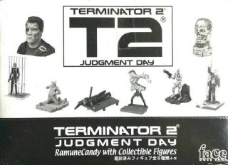 T2 Terminator 2 : Judgment Day Collectible Figure Set Of 8 W/ Master Case Japan