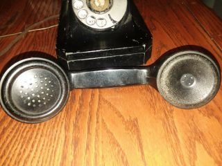 Vintage 1940 ' s Stromberg - Carlson Rotary Desk Phone 1243 3