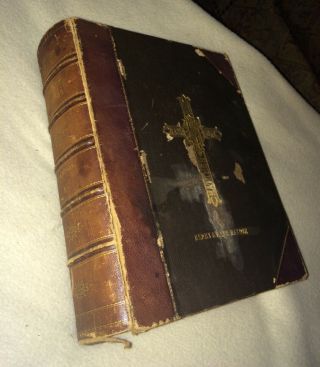 Antique 1864 Lives Of The Saints & Martyrs Catholic Book Illustrated Engravings