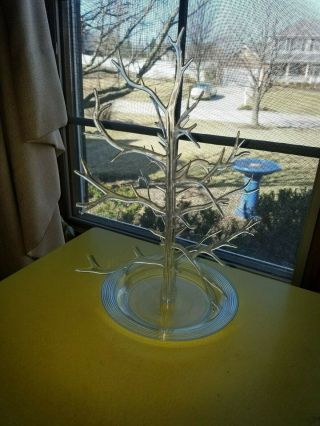 Vintage Early 1960s Clear Large Lucite Plastic 