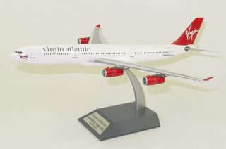 Inflight B - 340 - 1118 Virgin Atlantic A340 - 300 Diana G - Vfar Diecast 1/200 Av Model