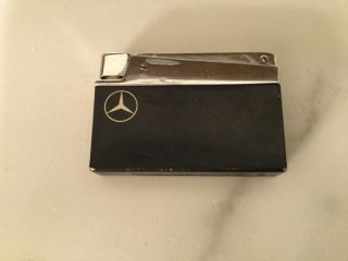 Vintage Kw Classic Novo Gas Lighter.  Mercedes Advertising