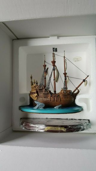 Wdcc Disney Peter Pan Jolly Roger Enchanted Places Box Le 399/10,  000