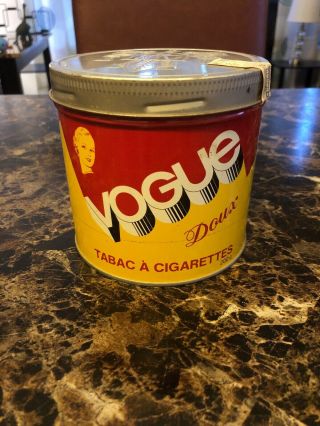 Vintage Vogue Mild Cigarette Tobacco Tin