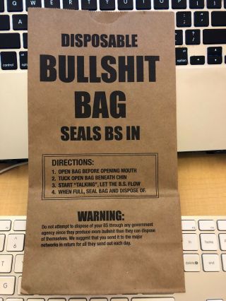 Bullshit Bags 10 Pack - Gag Gift
