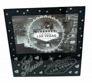 Just Married - Welcome To Fabulous Las Vegas Picture Frame