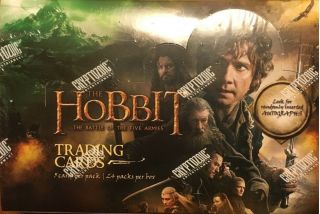 The Hobbit Battle Of The Five Armies Hobby Trading Card Box