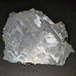 Meteorite Cut Slice Campo Del Cielo Strong Widmanstatten Pattern 218 Grams 92mm