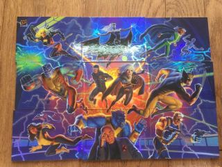 2018 Fleer Ultra X - Men 5 Subsets And 9 Card 3x3 Connected Image Inserts Nm -