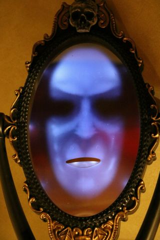 Rare Tekky Toys Halloween Prop Haunted Mirror Animated Lights & Sounds 3