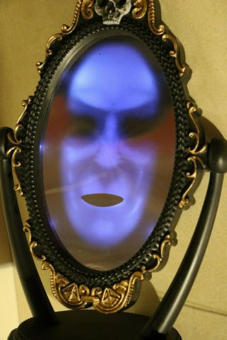 Rare Tekky Toys Halloween Prop Haunted Mirror Animated Lights & Sounds 4