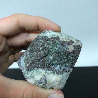 Vtg Collectors Geologist Blue Larimar Raw Mineral Specimen Rock 120g 3