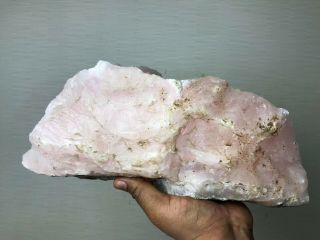AAA TOP QUALITY MANGANOAN CALCITE ROUGH 19 LBS FROM AFGHANISTAN 2