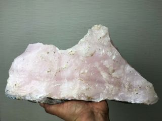 AAA TOP QUALITY MANGANOAN CALCITE ROUGH 19 LBS FROM AFGHANISTAN 3