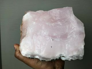 AAA TOP QUALITY MANGANOAN CALCITE ROUGH 19 LBS FROM AFGHANISTAN 5