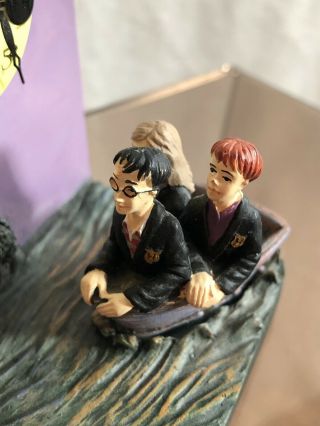Harry Potter Resin Clock Hogwarts Boats Philosopher’s Stone 3D Sculpture 4
