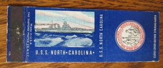 U.  S.  Navy Ship: U.  S.  S.  North Carolina - G15