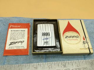1969 Vintage Zippo Lighter Wgn Jet Air Force Rare