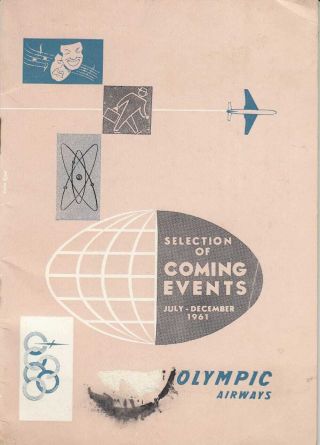 Olympic Airways Brochures