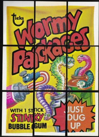 1973 Topps Wacky Packs Series 4 Complete Set w/puzzle 30/30 NM Packages WINDHEX 5