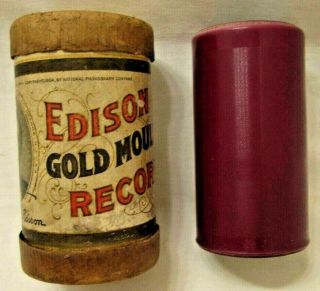 Edison Cylinder Phonograph Record Violet Dark Pink My Old Kentucky Home