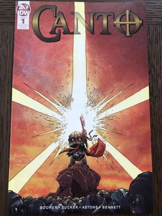 Sdcc 2019 Idw Exclusive Canto 1 Convention Variant Comic Cover Drew Zucker Nm/m