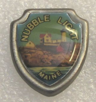 Nubble Light - Cape Neddick Lighthouse - Maine Tourist Souvenir Collector Pin