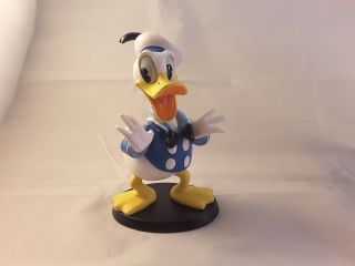 Extremely Rare Walt Disney Donald Duck Standing Small Figurine Statue