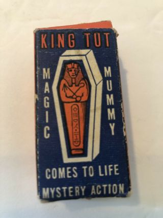 VINTAGE KING TUT MAGIC MUMMY COMES TO LIFE MYSTERY MAGIC TRICK 2