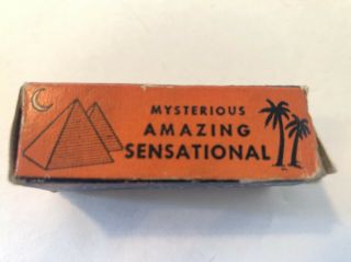 VINTAGE KING TUT MAGIC MUMMY COMES TO LIFE MYSTERY MAGIC TRICK 5