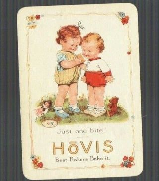 Playing Swap Cards 1 Vint Mabel Lucy Atwell Kiddies Advt For Hovis W169