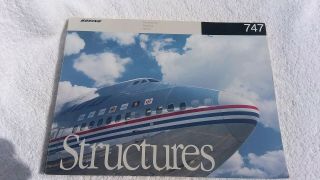 Boeing 747 Book Structures By Boeing Commercial Airplane Group Guidebook