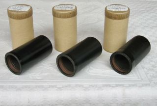 3 X Albany Indestructible Phonograph Cylinder Record Operatic Selections Band