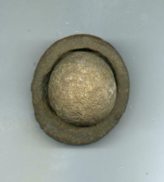 Indian Artifacts - Fine Ball And Cup Stone