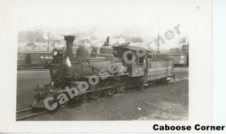 Rgs Rio Grande Southern Railroad 20 Durango Colorado 1934 B&w Photo (1796)