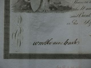 1830 Bank of the United States of America - signed by Nicholas Biddle 3