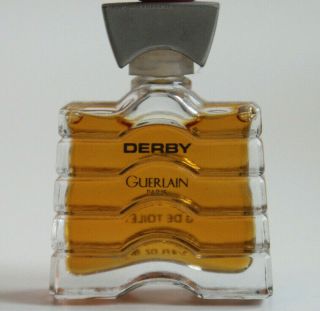 Guerlain - Derby - 7,  5 Ml Edt Mini Perfume Bottle Vintage