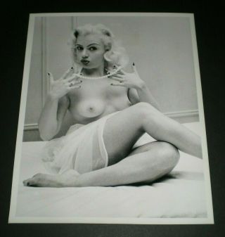 Rita Grable - Vintage 8x10 Photo - Original/pinup/girl/nude/burlesque/model/art