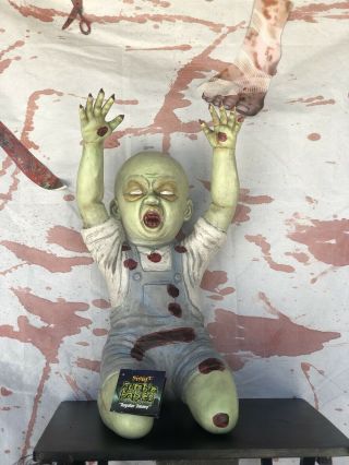 Jugular Jimmy Scary Zombie Baby Rare Halloween Spirit Prop Evil Scary Bloody Eye 2
