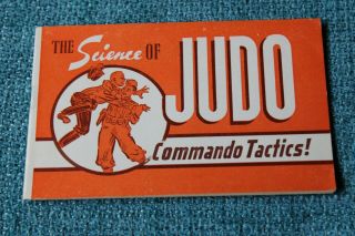 Judo Commando Tactics Pamphlet Booklet 1943 W.  H.  Harper