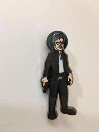 Star Wars Celebration Chicago 2019 Old Han Solo Variant Chase Pin Exclusive Tfa