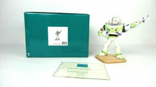 Disney Wdcc 1028762 Toy Story Buzz Lightyear: To Infinity And Beyond W/coa