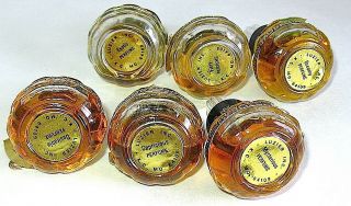 Vintage Mini Luzier Perfume Bottle Set of Six Fragrances 2
