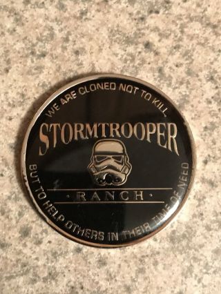 Stormtrooper Ranch Challenge Coin Star Wars Non 501st Legion Coin