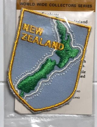 NIP Zealand NZ Souvenir Patch Badge by Wivvit 2