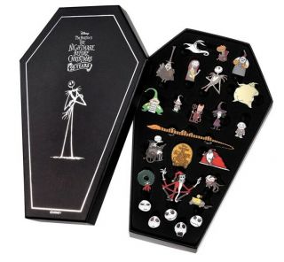 Japan Disney Store Pin 132750 Jds Nightmare Before Christmas 25th Box Set Of 25