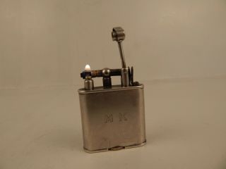 pre - WW2 DUNHILL Unique Lift Arm LIGHTER Swiss - Made and 7